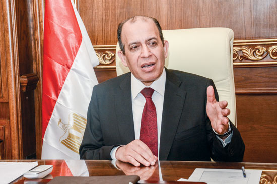 المستشار محمد عبدالمحسن رئيس نادى قضاة مصر  (1)