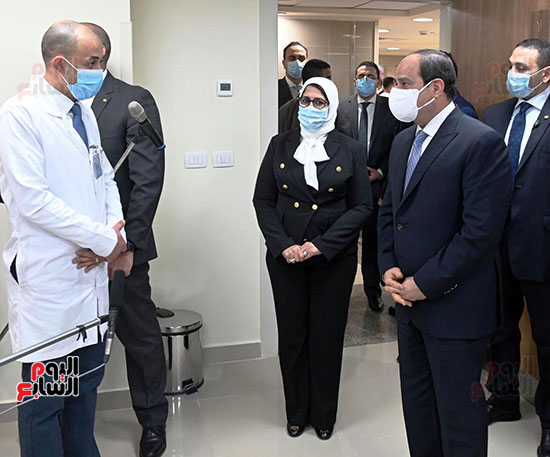 الرئيس السيسى يدشن مشروعات صحية من الإسماعيلية