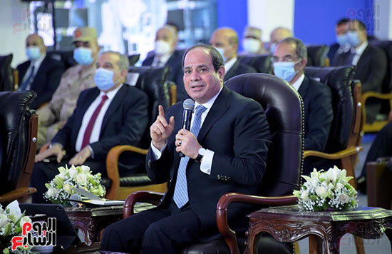 الرئيس السيسي يوجه كلمة للمصريين