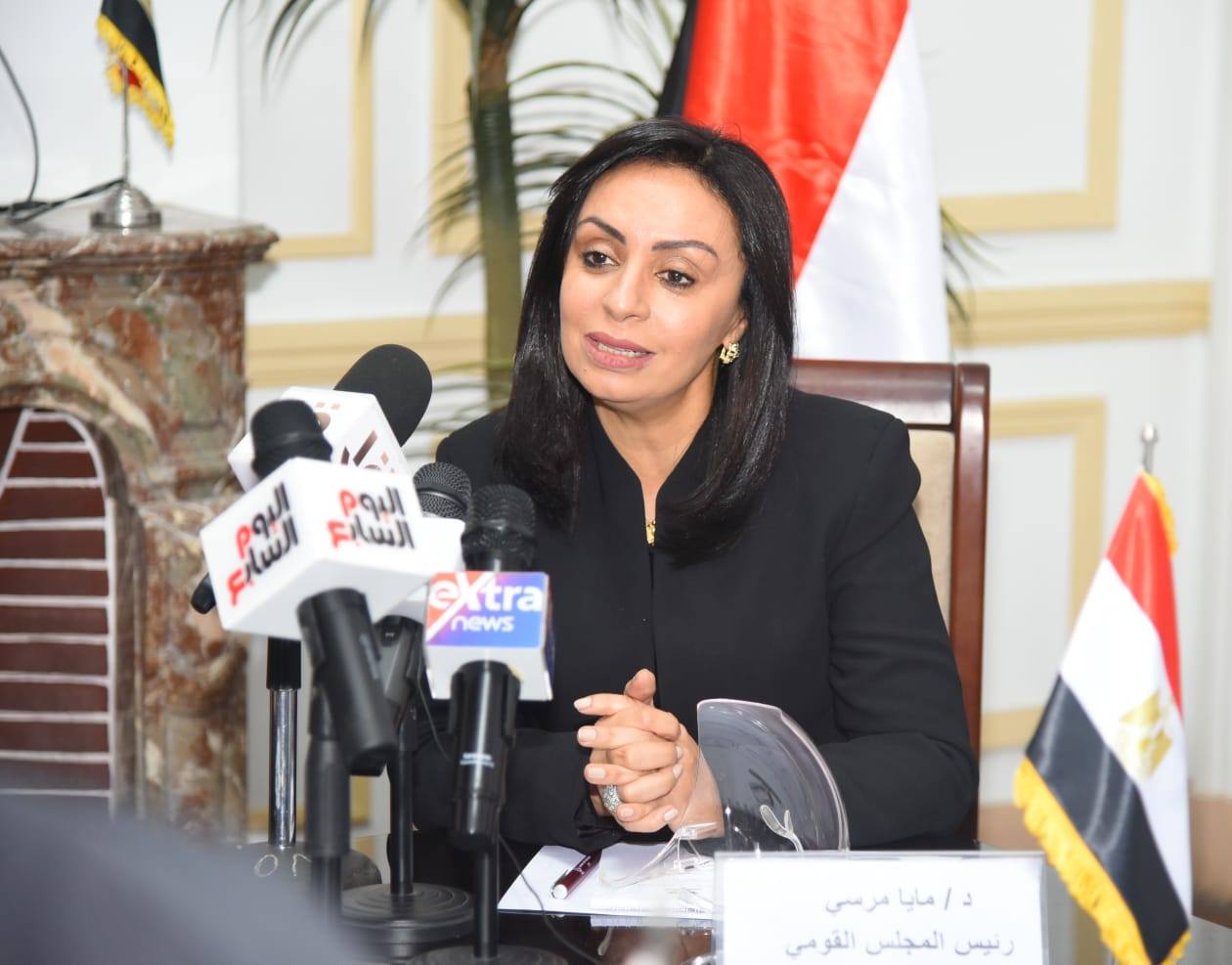 وزيرة الهجرة تطلق مبادرة مصرية بـ100 راجل (5)
