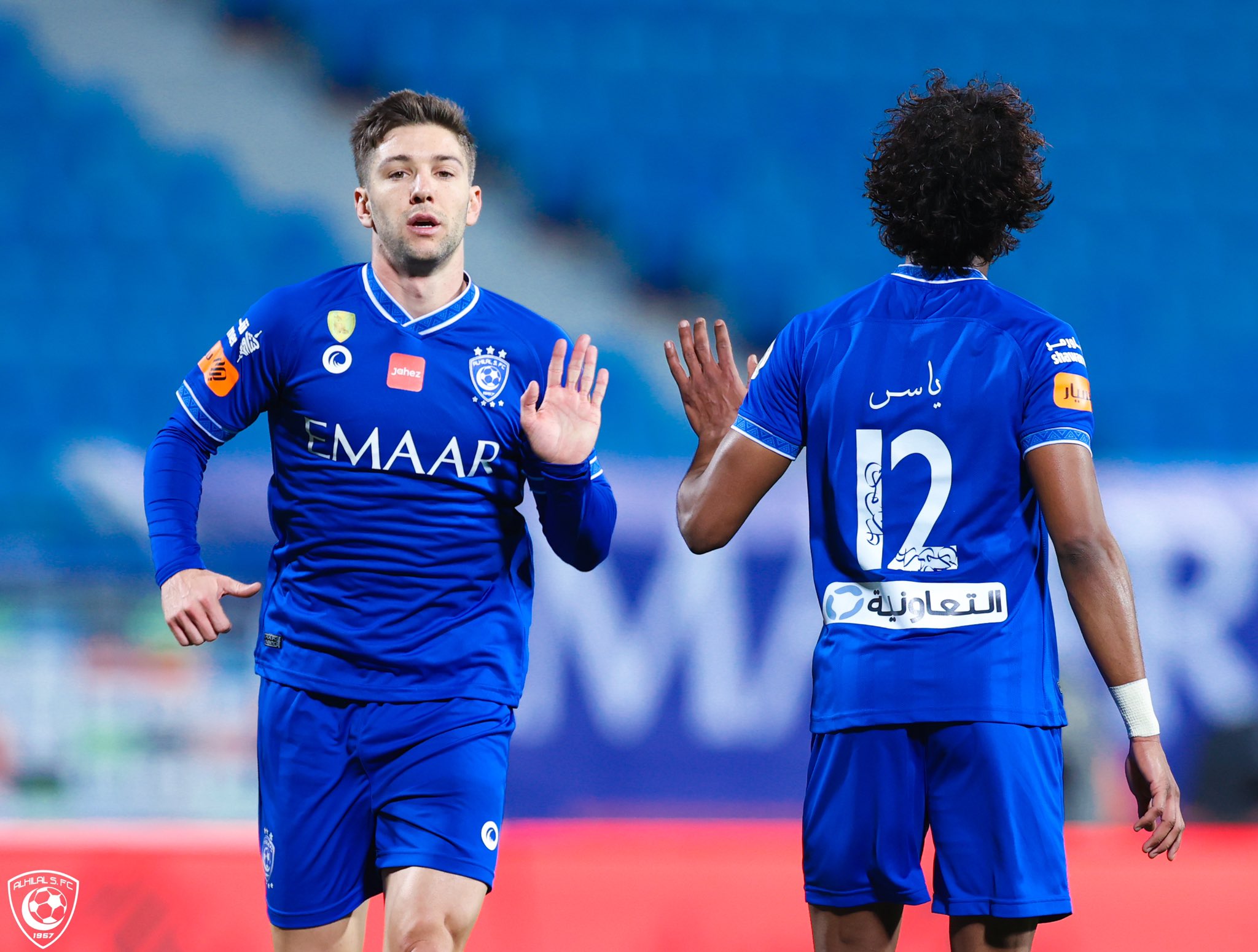 لاعبو الهلال السعودي