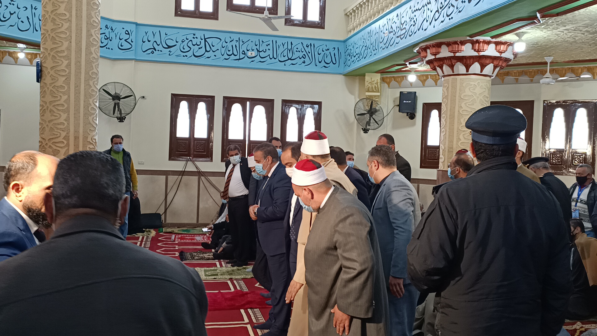 وزير الأوقاف ومحافظ المنوفية يفتتحان مسجد عصمت السادات (3)