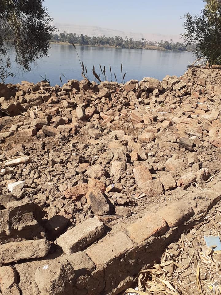 حماية النيل بالأقصر تنفذ 3 قرارت إزالة لتعديات