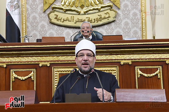 وزير الاوقاف و رئيس مجلس النواب وزير الاوقاف و رئيس مجلس النواب