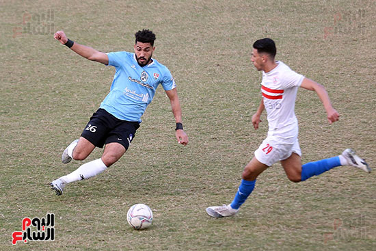 صور.. انطلاق مباراة الزمالك وغزل المحلة في الجولة الـ 11 ...