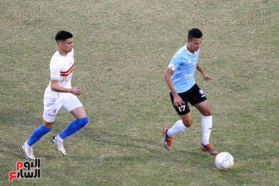 صور.. انطلاق مباراة الزمالك وغزل المحلة في الجولة الـ 11 ...