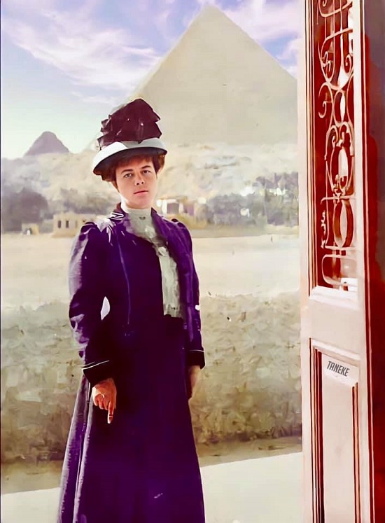 الكونتِّيسة البريطانية كامبيل ..(أم مبروك )..مصر.. 1895م.