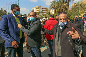  تشييع جثمان اللواء سعد عباس، رئيس صوت القاهرة، ومدير أمن ماسبيرو الأسبق (11)