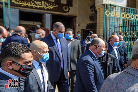 تشييع جثمان اللواء سعد عباس، رئيس صوت القاهرة، ومدير أمن ماسبيرو الأسبق (9)