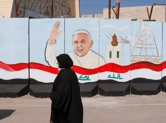 استقبال بابا الفاتيكان فى العراق (11)