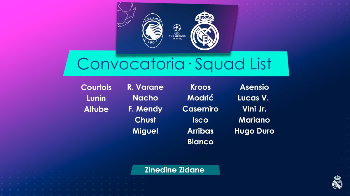 قائمة ريال مدريد