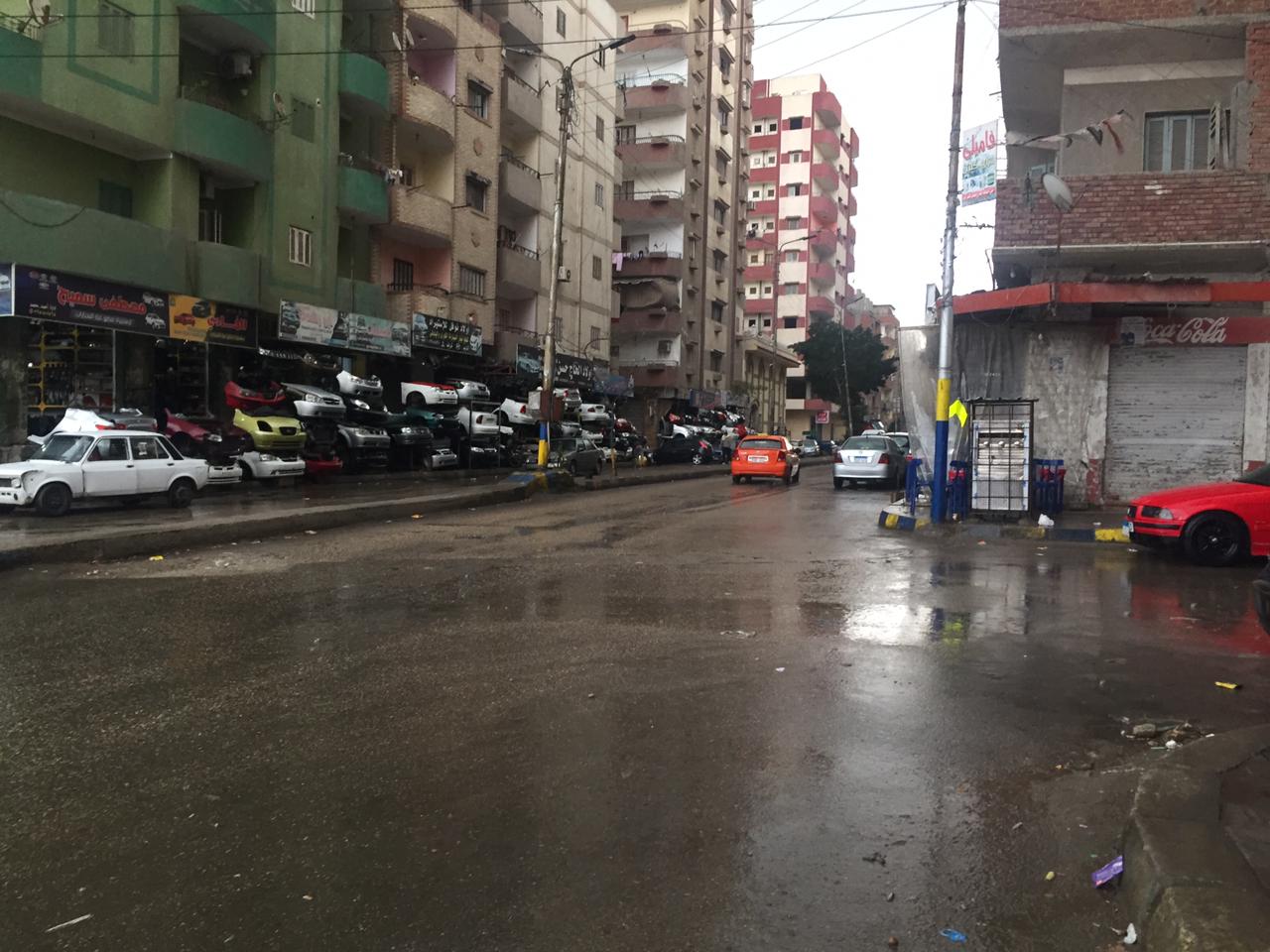 أمطار بورسعيد