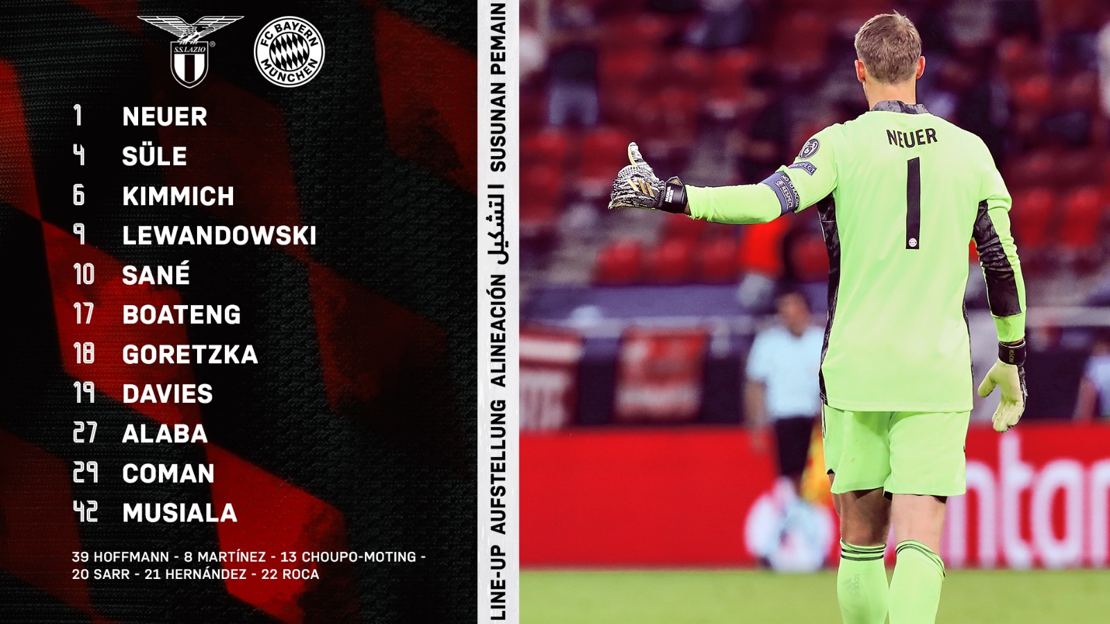 تشكيل بايرن ميونخ