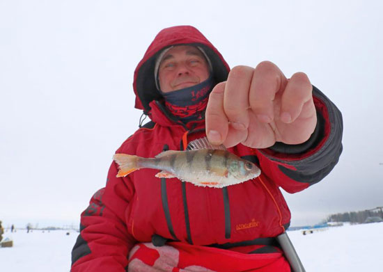 اصطياد الأسماك من تحت الجليد فى بيلاروسيا (6)