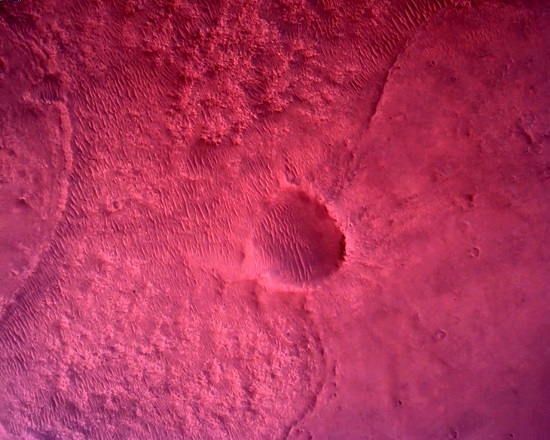 صورة لسطح المريخ
