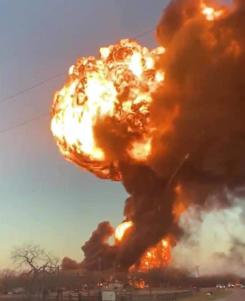 انفجار تكساس