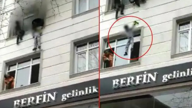 أم تلقى بأبنائها الأربعة من الطابق الثالث لإنقاذهم من حريق بإسطنبول (1)