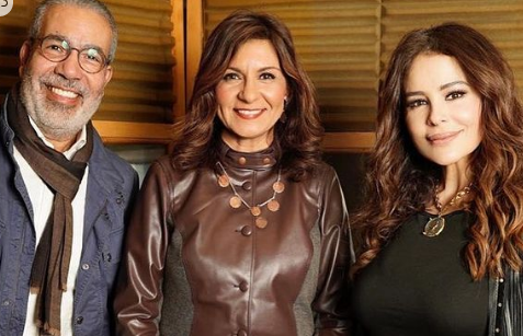 وزيرة الهجرة تتوسط مدحت العدل وكارول سماحة