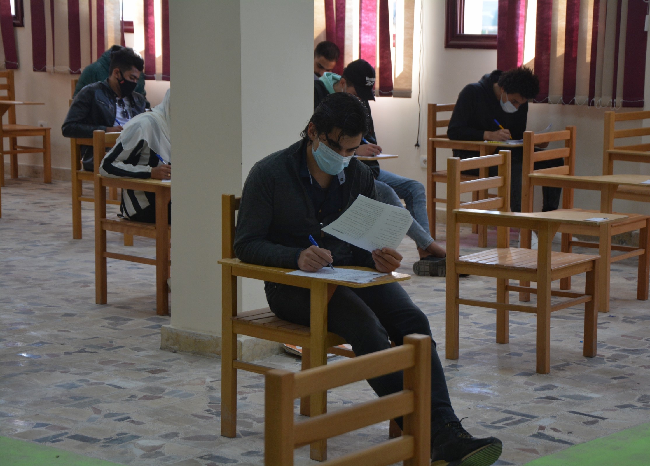 طلاب بورسعيد يؤدون الامتحانات  (4)