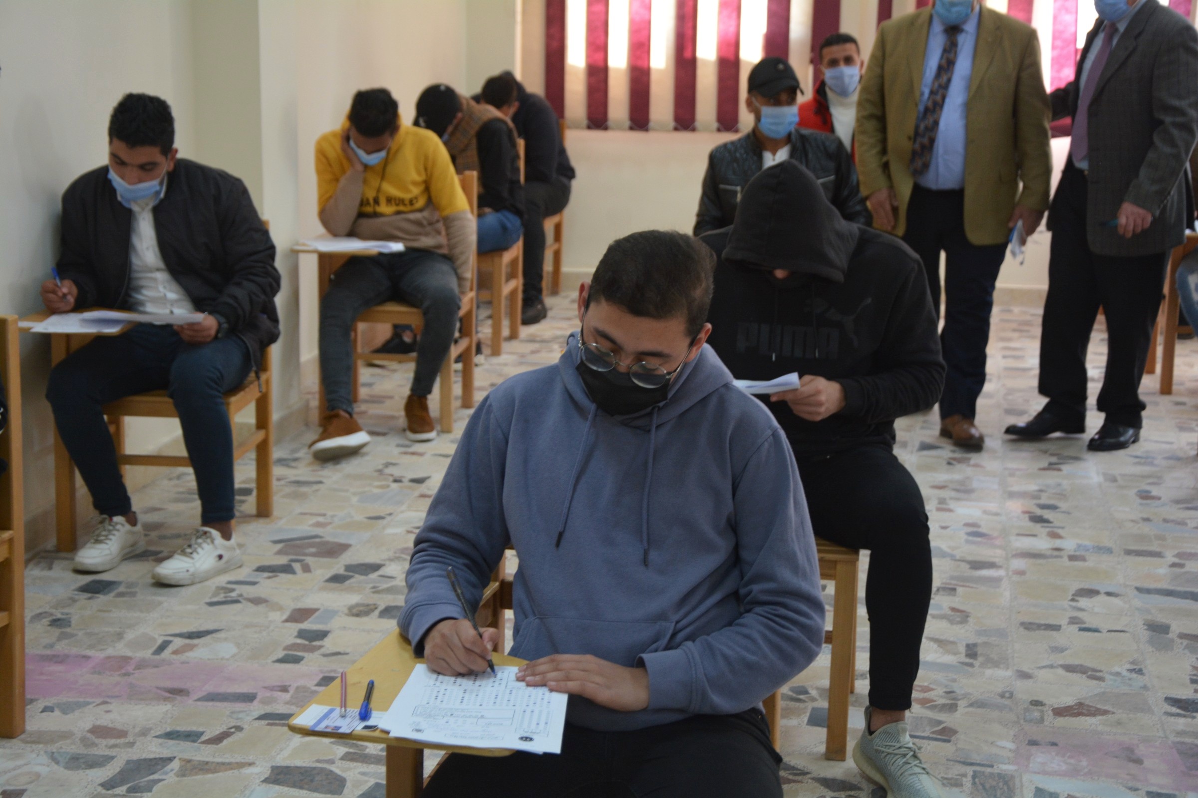 طلاب بورسعيد يؤدون الامتحانات  (2)