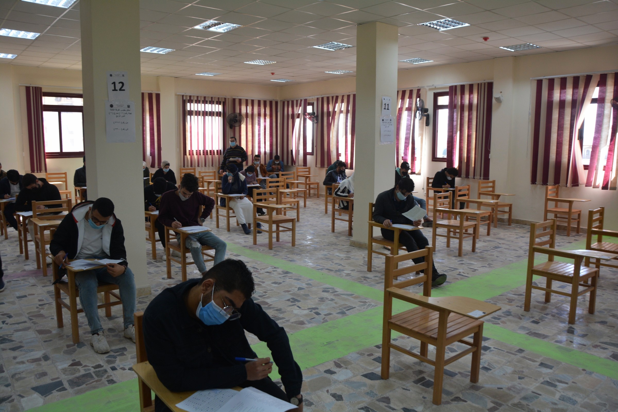طلاب بورسعيد يؤدون الامتحانات  (5)