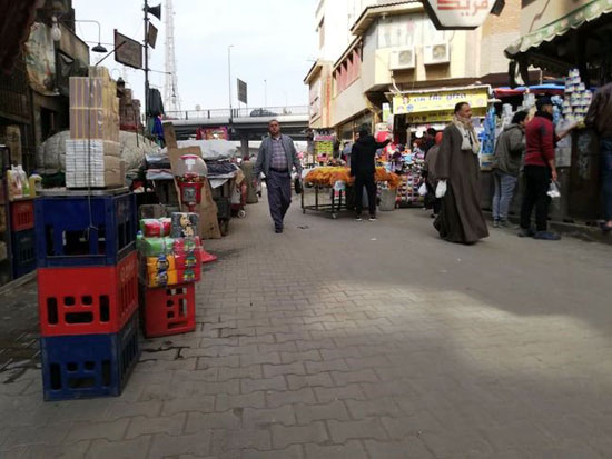 شوارع الجيزة تحولت إلى سوق عشوائى (14)