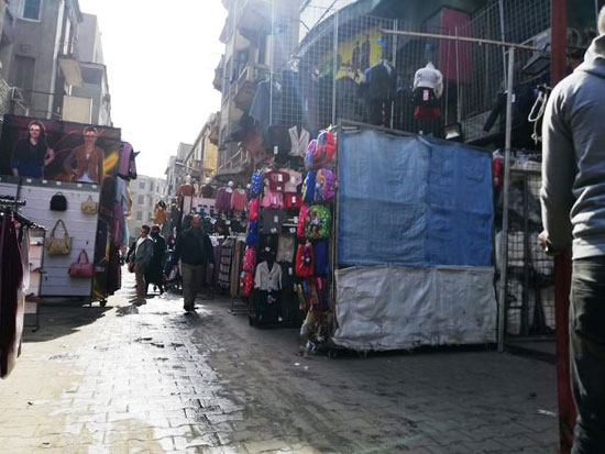 شوارع الجيزة تحولت إلى سوق عشوائى (8)