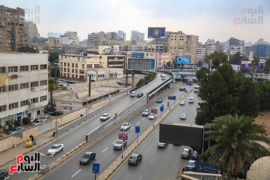 سيولة مرورية  في شوارع القاهرة