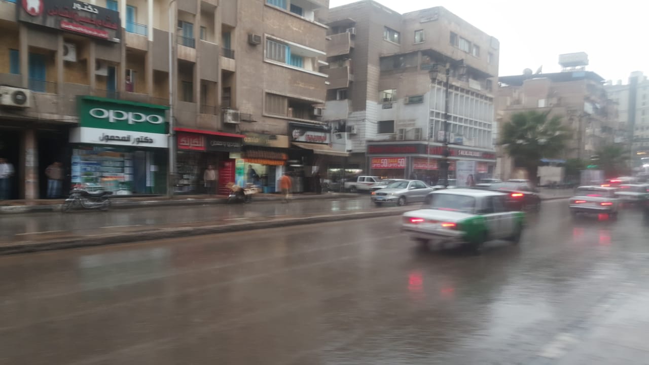 الأمطار الغزيرة تضرب محافظة البحيرة (6)