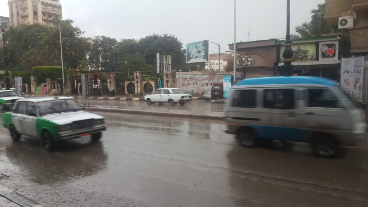 الأمطار الغزيرة تضرب محافظة البحيرة (3)