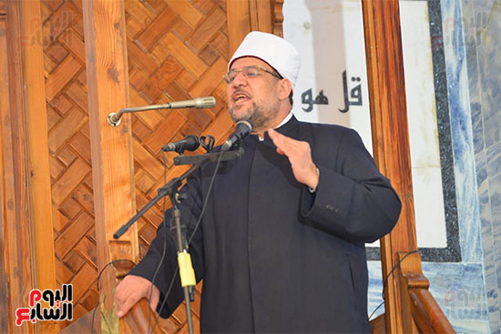 وزير الأوقاف يلقى خطبة الجمعة بمسجد السلام بمدينة شرم الشيخ