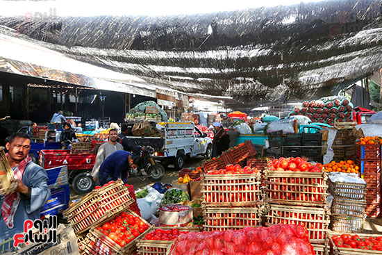 سوق الخضار باكتوبر