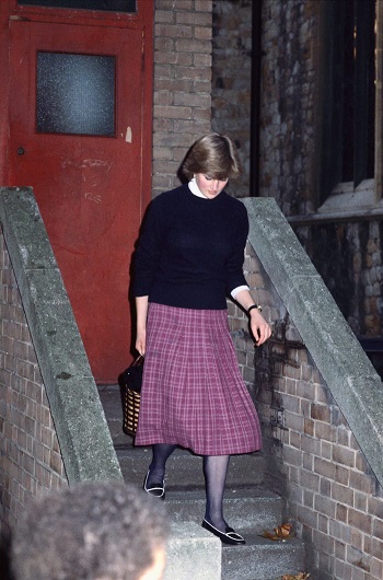 الأميرة ديانا في أكتوبر 1980