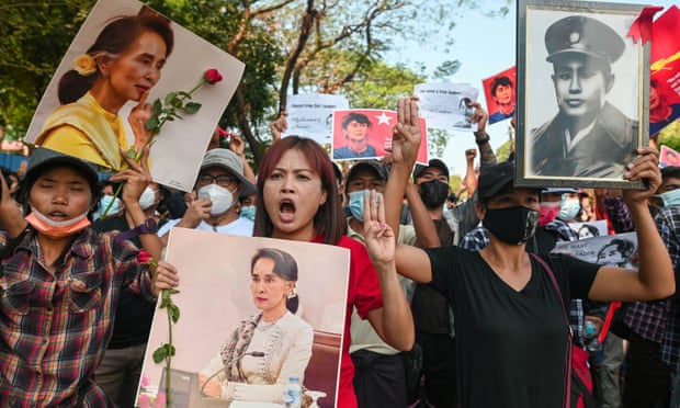 مظاهرات ميانمار ضد الانقلاب