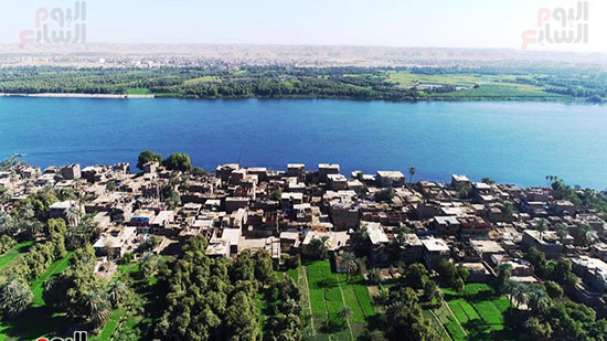 القرى على النيل