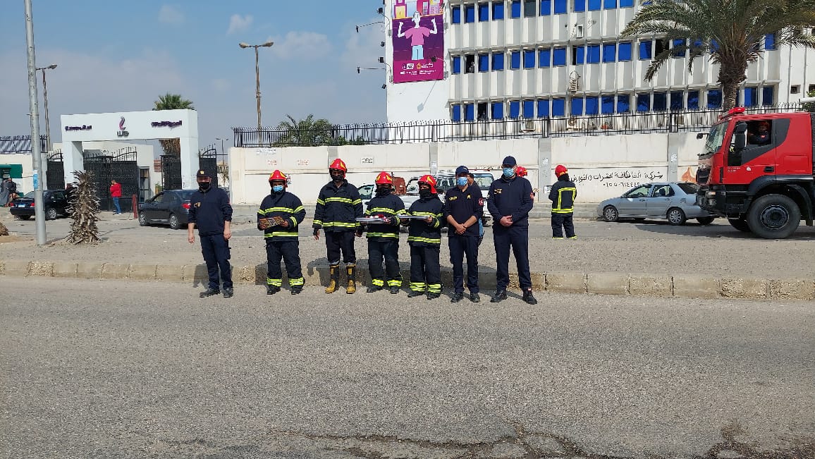 رجال الحماية المدنية بالشرقية