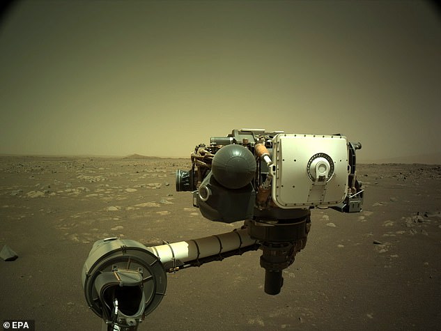 مركبة ناسا على المريخ