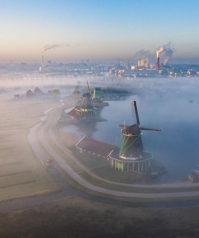 جمال الطبيعية في هولندا بعدسة طيار  (10)