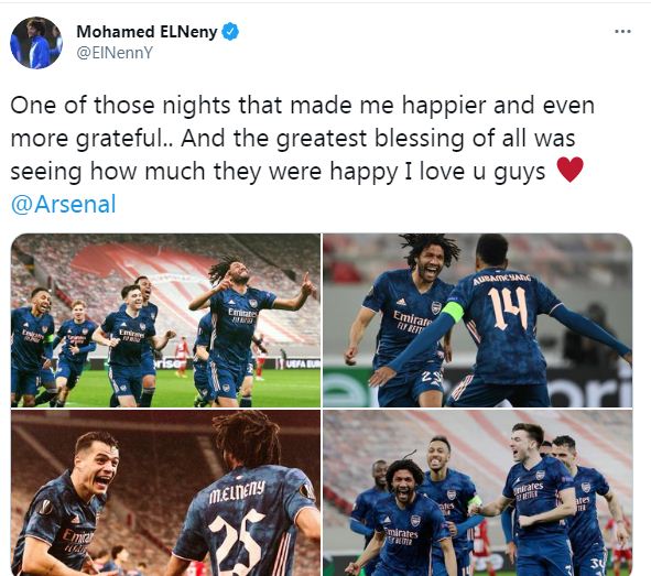 محمد الننى على تويتر