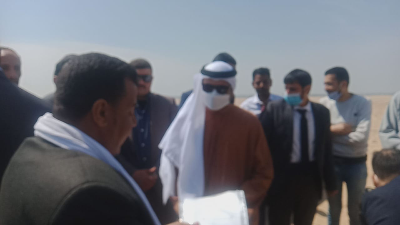 سفير الإمارات يزور منطقة تل العمارنة الأثرية (5)