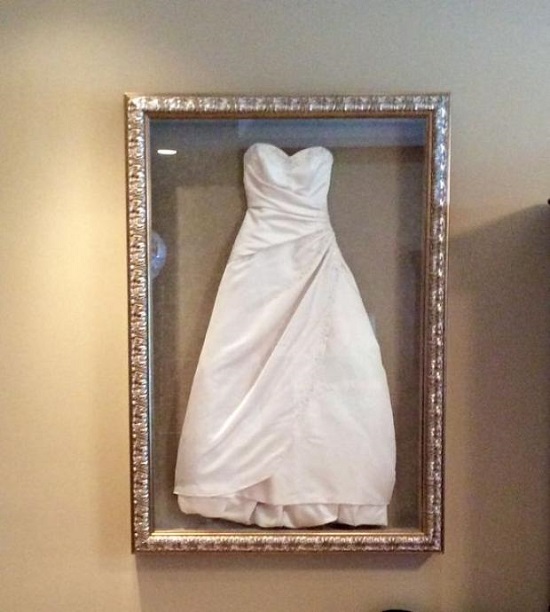 برواز فستان الزفاف