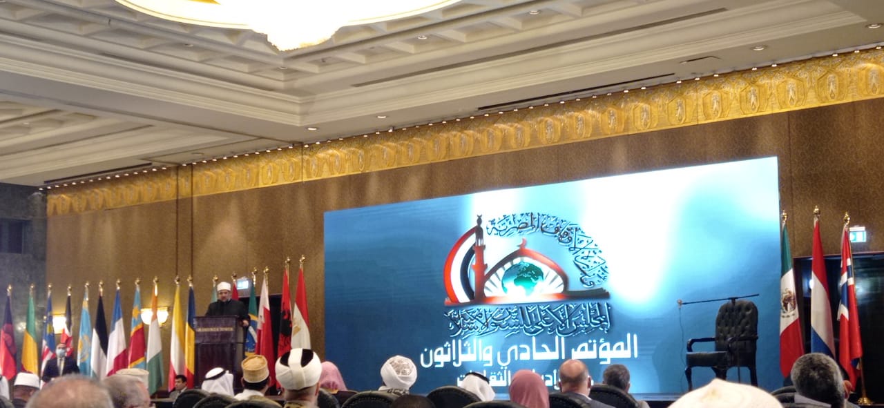 الدكتور محمد مختار جمعة وزير الأوقاف فى ختام مؤتمر حوار الأديان
