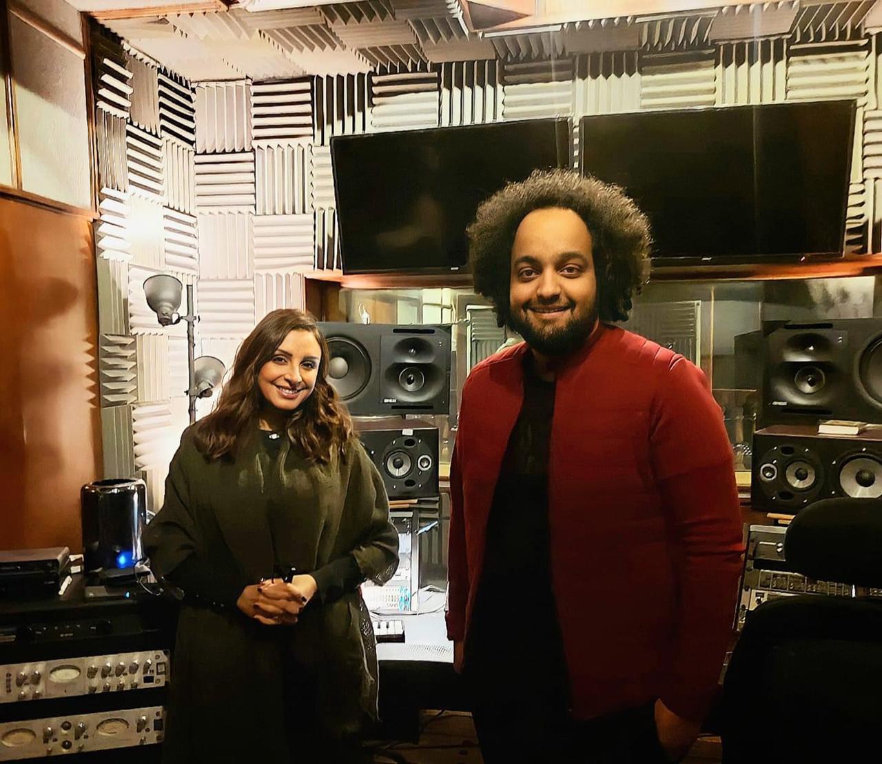 Angham with Amr El Khoudary