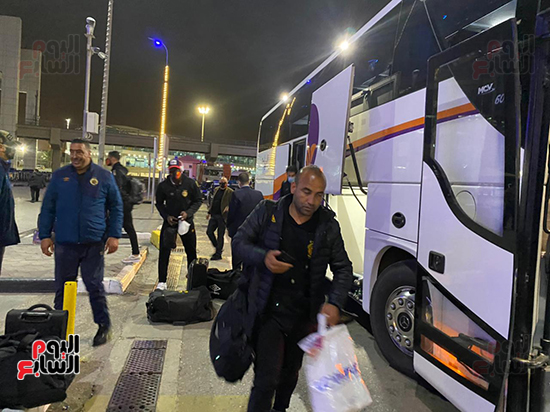 بعثة فريق الترجى التونسى تغادر مطار القاهرة  (20)
