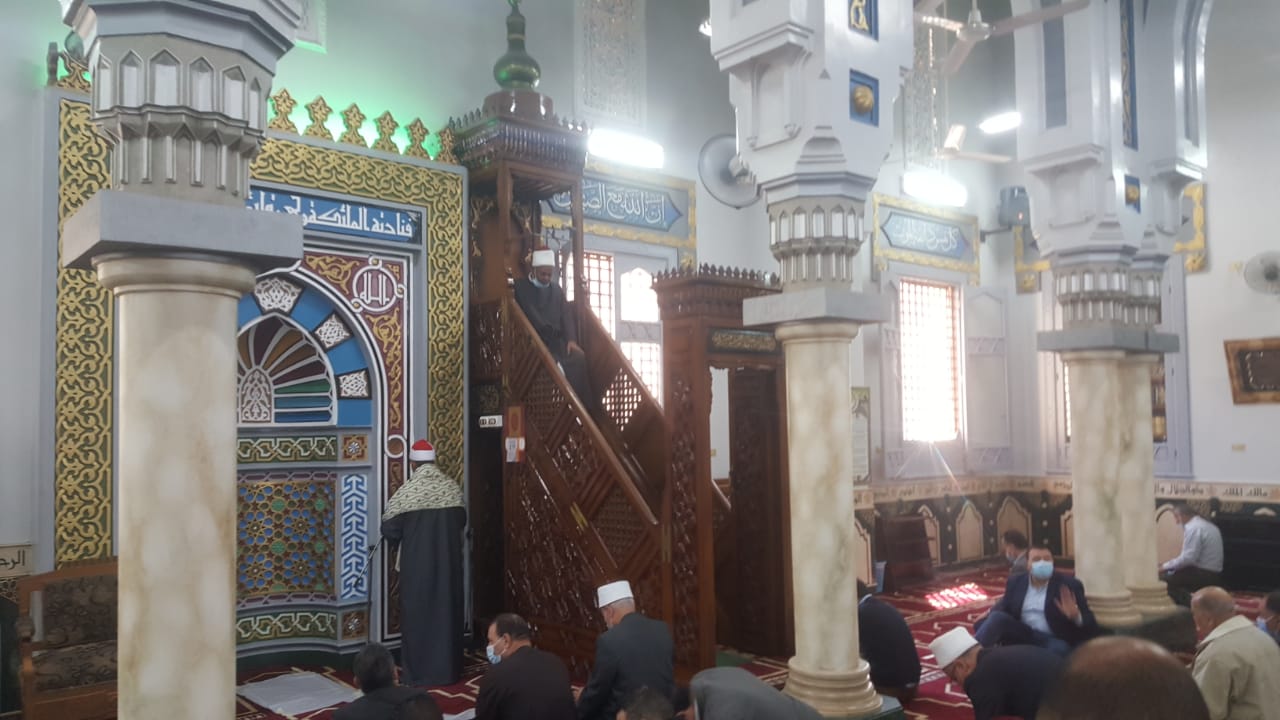 افتتاح ثانى أقدم مسجد بأفريقيا بعد ترميمه (6)