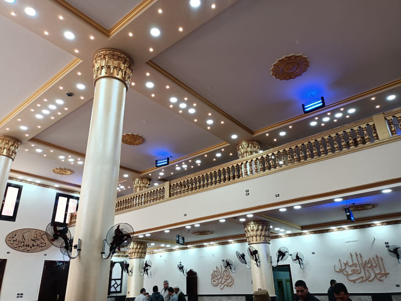 روعة العمارة الإسلامية بمسجد الرشيدى