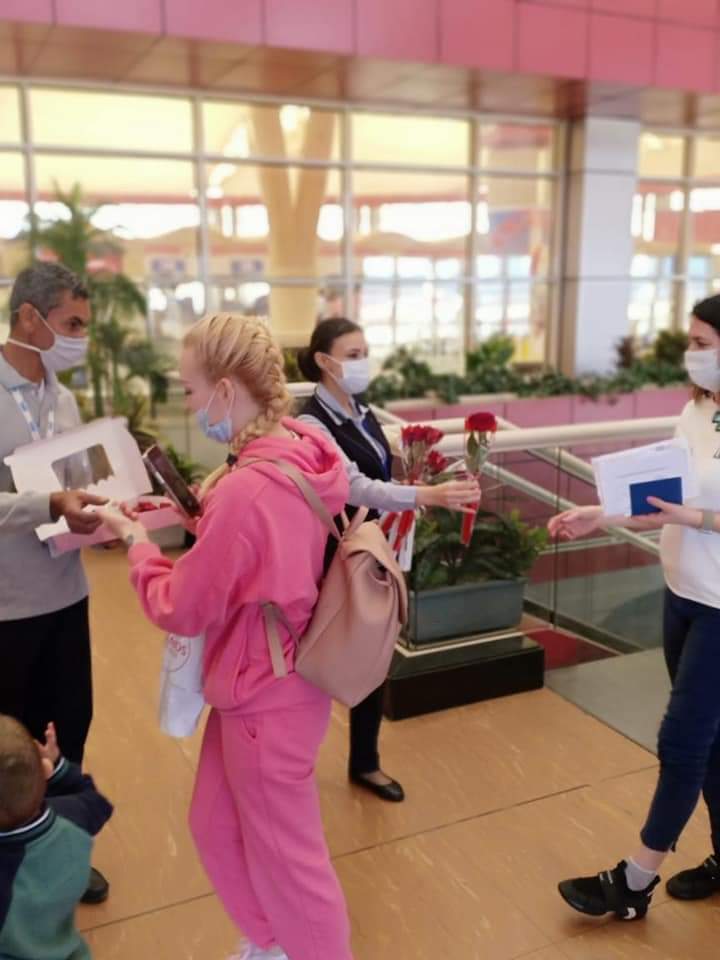 مطار  شرم الشيخ يستقبل أولى الرحلات الجوية الأوكرانية..صور  (4)
