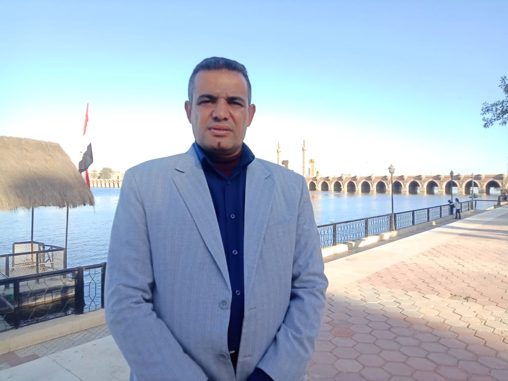 المهندس أشرف درويش مدير ري القناطر الخيرية