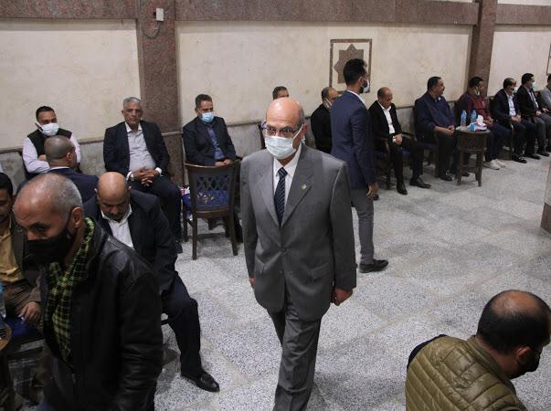 النائب حسام المندوه يتلقى عزاء خاله فى الحامدية الشاذلية بحضور قيادات برلمانية (2)