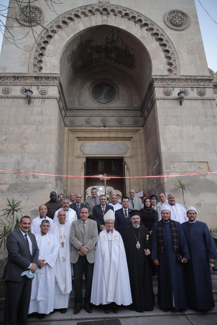 جانب من تنصيب عميدًا جديدًا لكنائس الإسكندرية